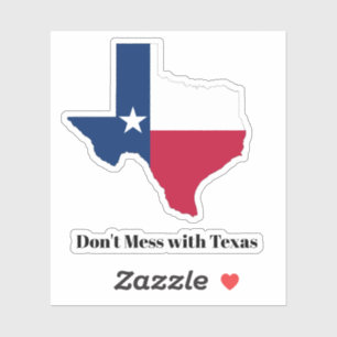 Sticker Drapeau de l'état du Texas