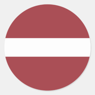 Sticker Drapeau de Lettonie