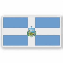 Sticker Drapeau de Manta, Equateur