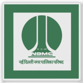 Sticker Drapeau de New Delhi, Inde