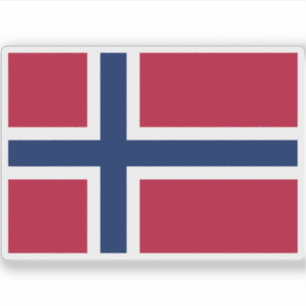 Sticker Drapeau de Norway
