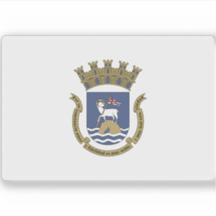 Sticker Drapeau de San Juan, Porto Rico