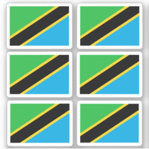 Sticker Drapeau de Tanzanie - une collection