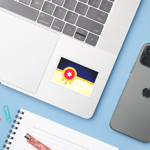 Sticker Drapeau de Tulsa, Oklahoma