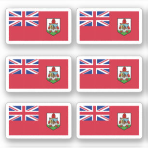 Sticker Drapeau des Bermudes