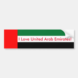 Sticker Drapeau des Émirats Arabes Unis