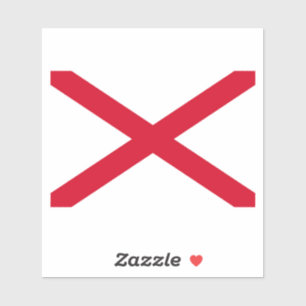 Sticker Drapeau d'État de l'Alabama