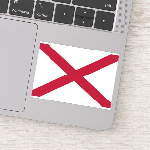 Sticker Drapeau d'État de l'Alabama