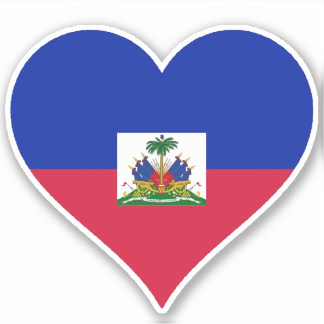Sticker Drapeau d'Haïti (Devant)