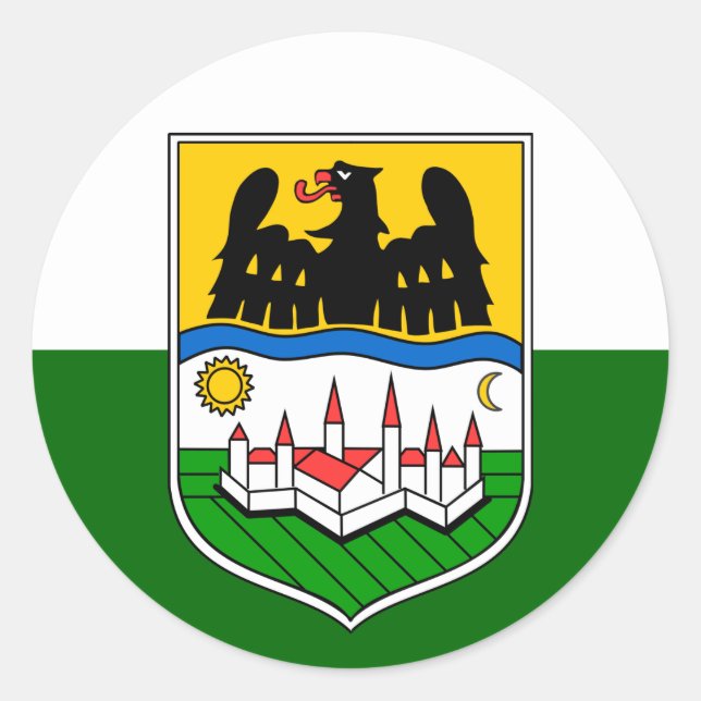 Sticker Drapeau Donauschwaben (Devant)