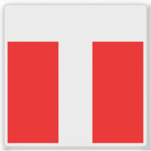 Sticker Drapeau du district de Konolfingen, Suisse