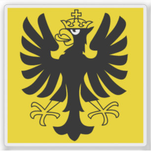 Sticker Drapeau du district d'Oberhasli, Suisse