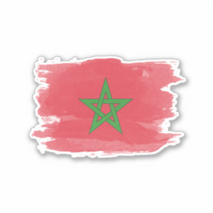 Sticker Drapeau du Maroc bracelet, drapeau national