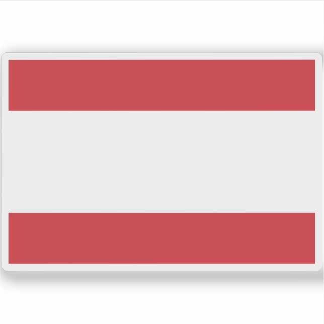 Sticker Drapeau du Royaume de Tahiti (Devant)