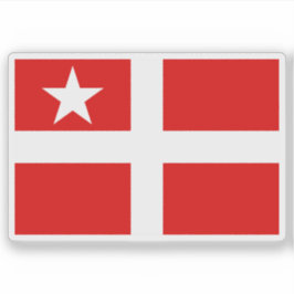 Sticker Drapeau du Royaume des Samoa (1875-1886,1889-1900)