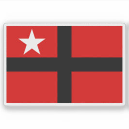 Sticker Drapeau du Royaume des Samoa (1886-1887)