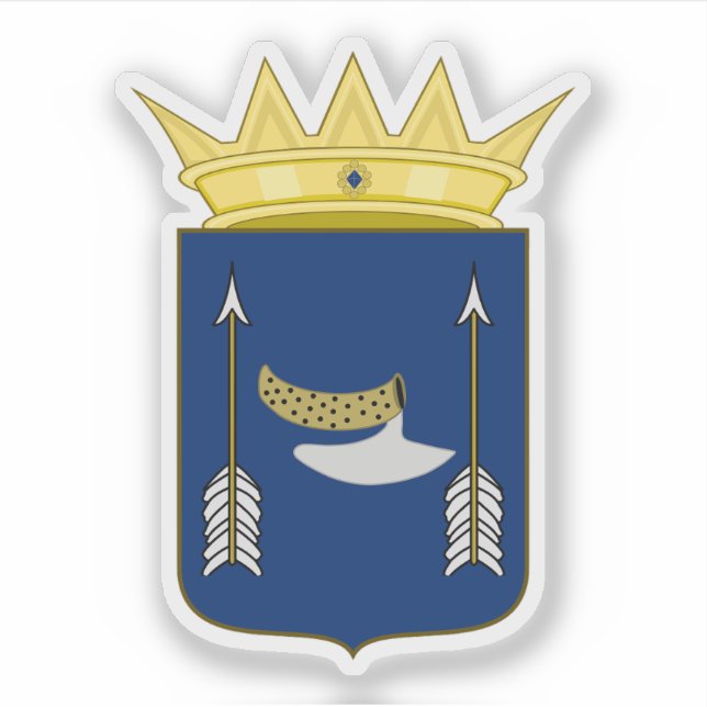 Sticker Drapeau du Royaume (Empire) de Mutapa, Zimbabwe (Devant)