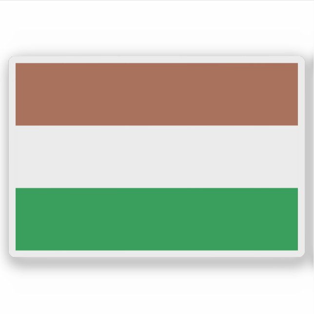 Sticker Drapeau du Transkei, la République d'Afrique du Su (Devant)