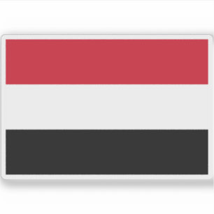Sticker Drapeau du Yémen