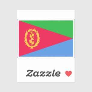 Sticker Drapeau Érythrée