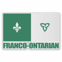 Drapeau franco-ontarien