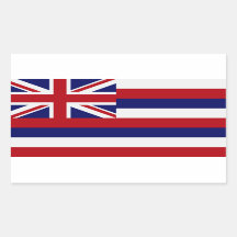 Sticker Drapeau Hawaii
