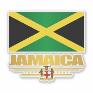 Sticker Drapeau Jamaïque