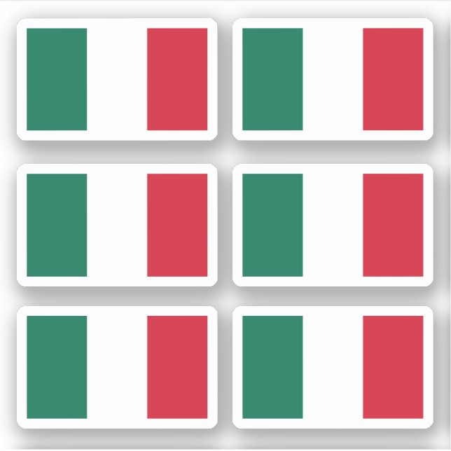 Sticker Drapeau mexicain (Devant)