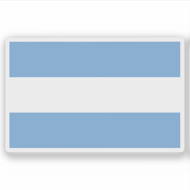 Sticker Drapeau national de l'Argentine (1812-1818) (Devant)