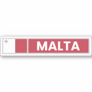 Sticker Drapeau national de Malte