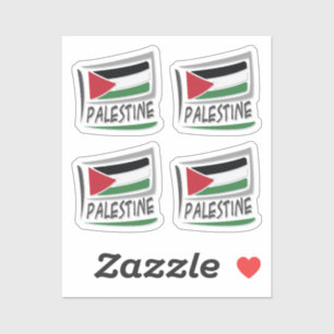 Sticker Drapeau Palestine Pride X