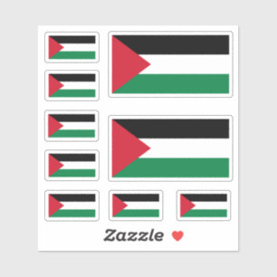 Sticker Drapeau palestinien #pack2 (a été abattue) (a