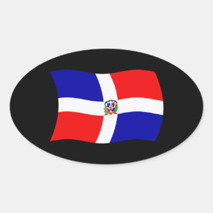 Sticker Drapeau République Dominicaine