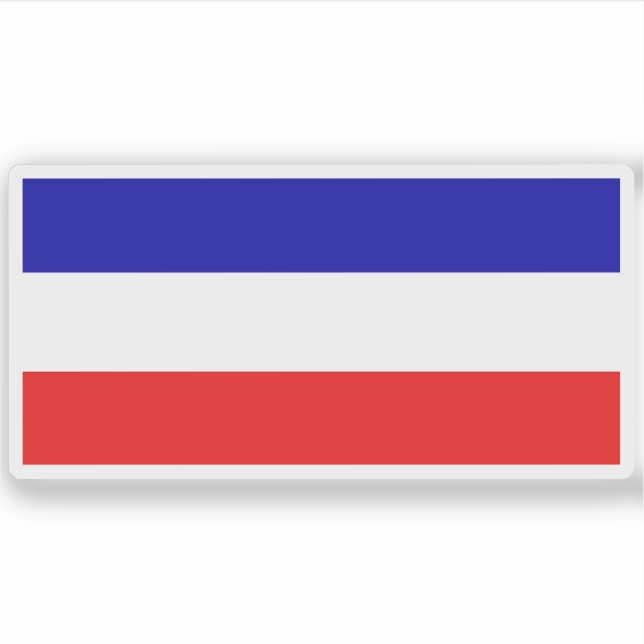Sticker Drapeau révolutionnaire français (7 mai 1794) (Devant)
