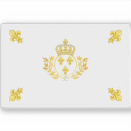 Sticker Drapeau royal de France (1814-1830)