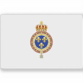 Sticker Drapeau royal de France (époque de la Restauration