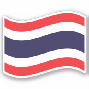 Sticker Drapeau thaïlandais