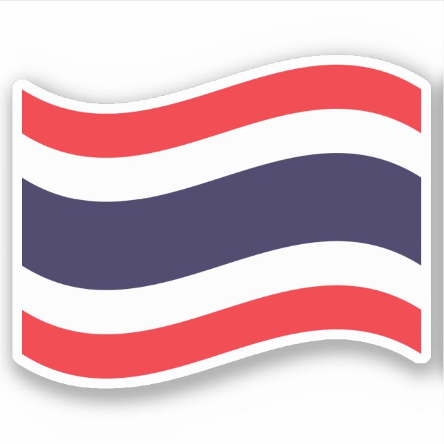 Sticker Drapeau thaïlandais (Devant)