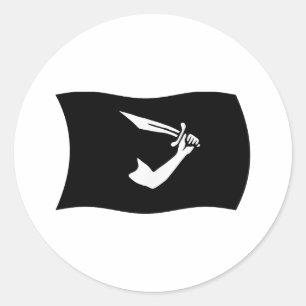 Sticker Drapeau Thomas Tew