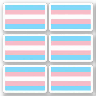Sticker Drapeau Transgender Pride