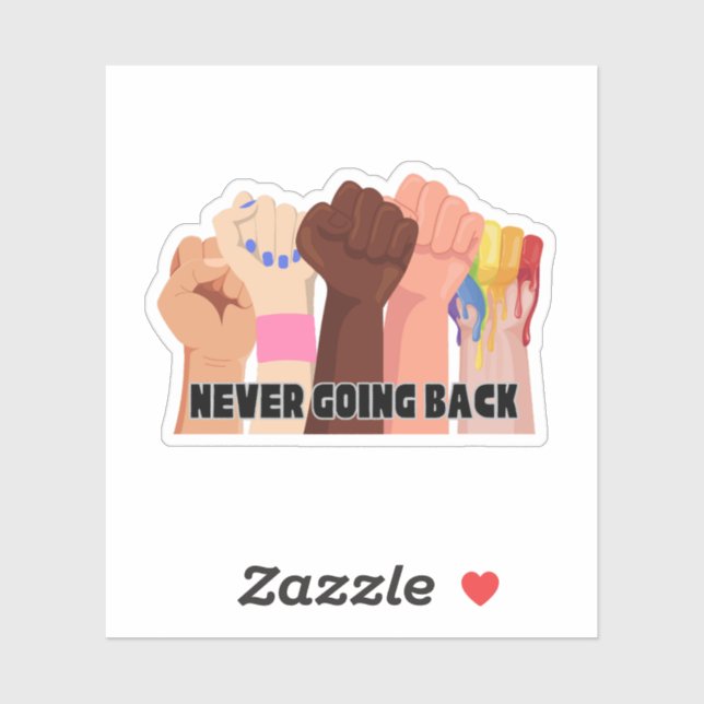 Sticker Droits de l'homme (Feuille)