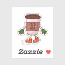 Drôle café mignon