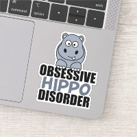 Drôle et obsessionnel hippo trouble