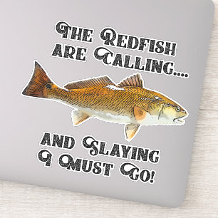 Sticker Drôle Rupin Appelant Quote Pêcheur Poisson
