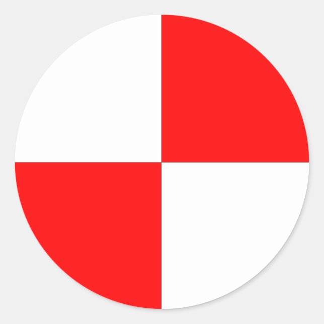 Sticker du centre de gravité (Devant)