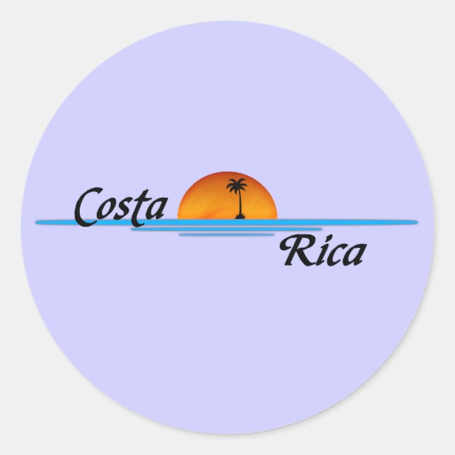 Sticker du Costa Rica (Devant)