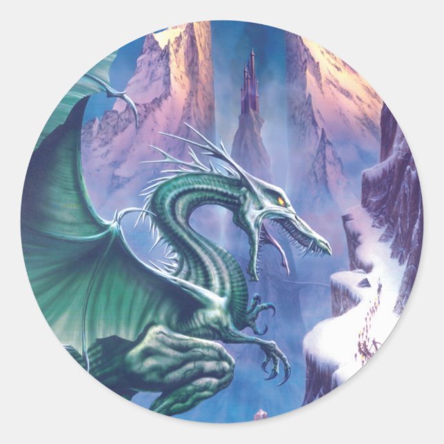 Sticker du Dragon du Nord (Devant)