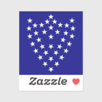 Sticker du drapeau de bataille du général Sherman 