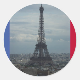 Sticker du drapeau de la France