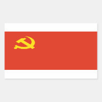 Sticker du drapeau du Parti communiste chinois